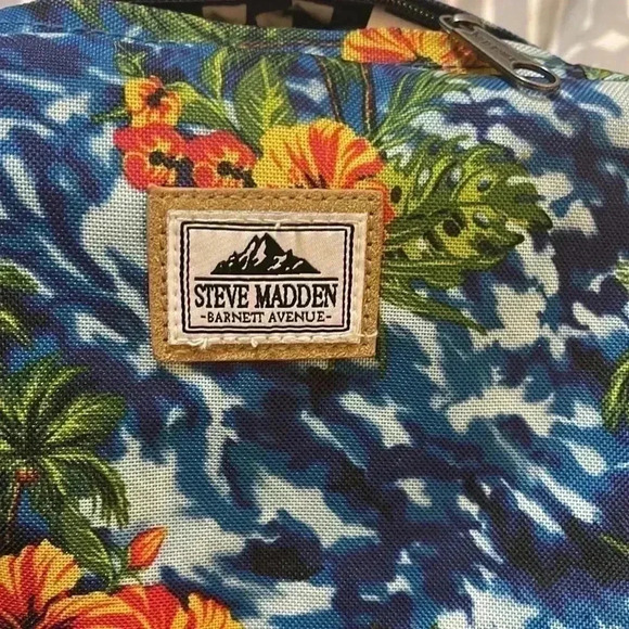 Steve Madden Tropical Print Backpack - Picture 2 of 16